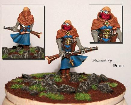 Confrontation Griffon musketeer by ortvar