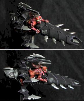 Dark Eldar jet bike by Philippe