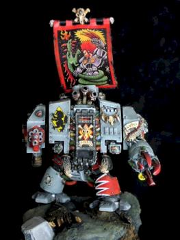 Space Wolfes Dreadnough by Philippe