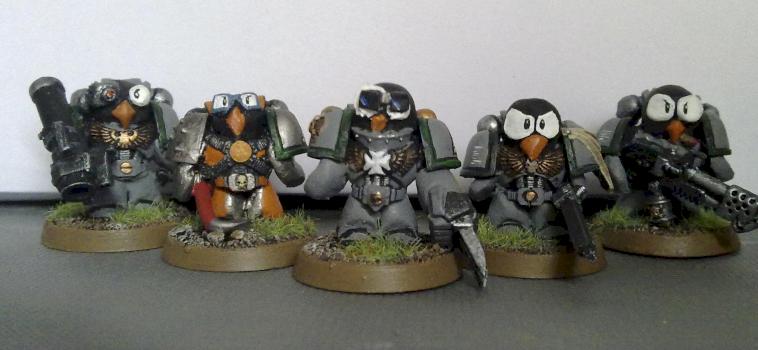 Space Penguins by Husker