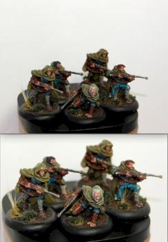 Cygnar Rangers by The_Iron_Painter
