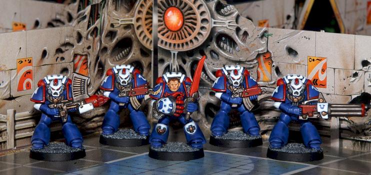 Space Crusade - Ultramarines by skullhamma