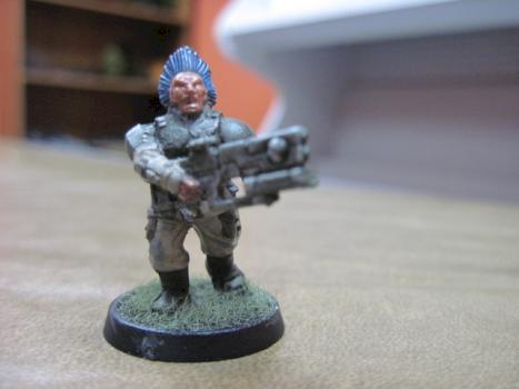 Veteran with "shotgun" by gendoikari87