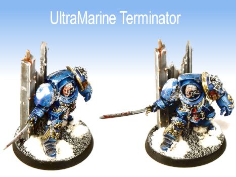 ultra marines terminator captain by miniatureheaven