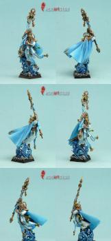 High Elf Mage - Caladris by techanu