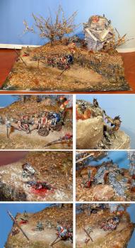 Corpse Cart and Ghouls by Alisius