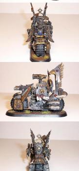 Captain on Bike by Marins