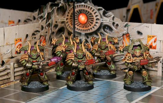 Space Crusade - Chaos Space Marines by skullhamma