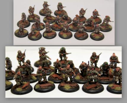 101st Airborne Infantry Squad by The_Iron_Painter