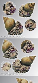 Chaos Mutant Snail by Scibor
