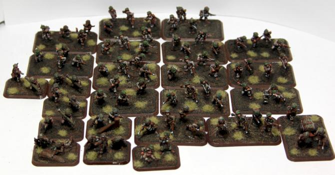Flames of War US Paratrooper Rifle Company by The_Iron_Painter