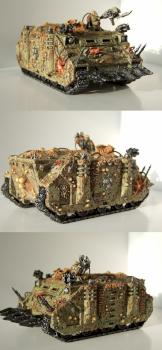 Nurgle Rhino by vermin`