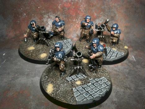 Cadian Heavy Weapon Squad by KeX