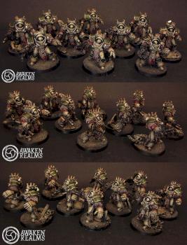 DEATH GUARD GRAVE WARDEN TERMINATORS by Awaken Realms