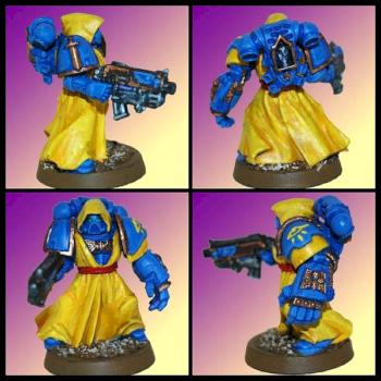 Space Marine test sergeant by stokerd