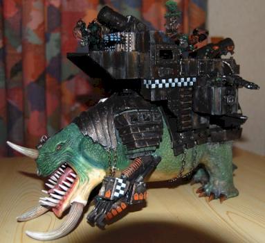 Scratch built bionik squiggoth by cadium
