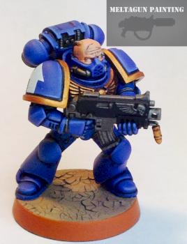 Ultramarine 2nd Company by Meltagun Painting