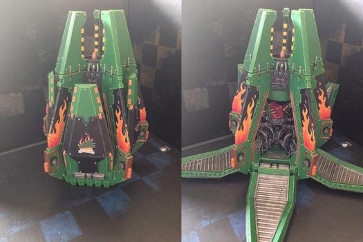 Salamander Drop Pod by DarkGrendel