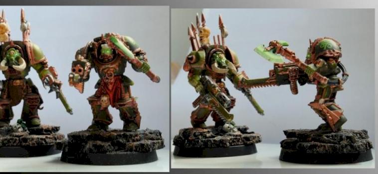 Chaos terminator of nurgle by azmar