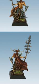Tanath, the Young Horned One by aurelio