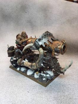 Ogerkönigreiche Ogre Kingdoms Ironblaster Eisenspeier by cooki2000