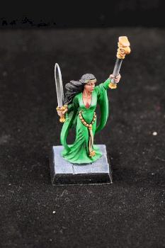 Bretonnian sorceress by Salverius