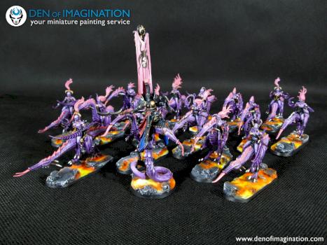 Daemonettes of Slaanesh by DEN of IMAGINATION