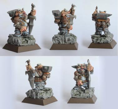 Enano/dwarf confrontation by Rastafaritz