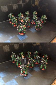 Salamander Tactical Squad (1st Squad) by DarkGrendel