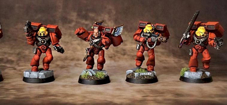 Blood Angels Assault Squad by GLD1