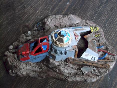 crashed cockpit by ibram