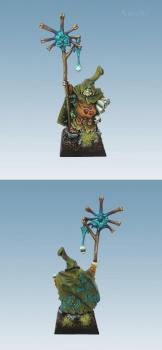 Chaos Nurgle Sorcerer by aurelio
