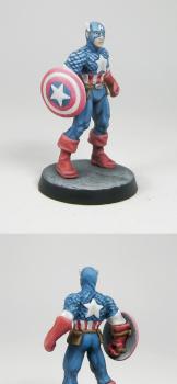 Captain America (Heroscape) by yamajp