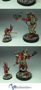 khorne prince and herald by Habadam