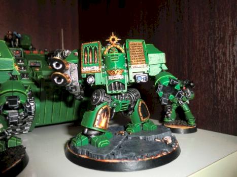 Salamanders Venerable Dreadnought by The Painting Mercenary