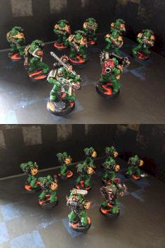 Salamander Tactical Squad (2nd Squad) by DarkGrendel