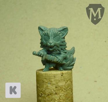 Wolf Anti-Paladin by Meridian Miniatures