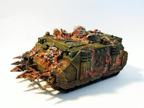 Deathguard Rhino by Montanha