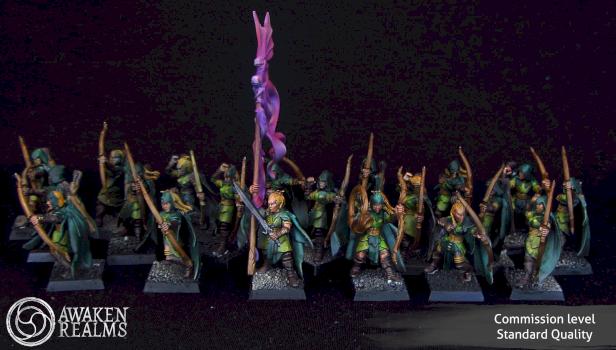 Wood Elves Glade Guardians by Awaken Realms
