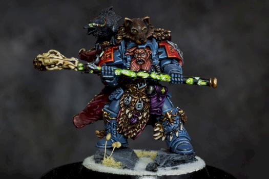 Njal stormcaller, Space wolves by DragonForgeStudio