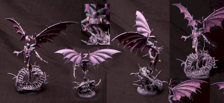 Daemon Prince of Slaanesh by Flasher