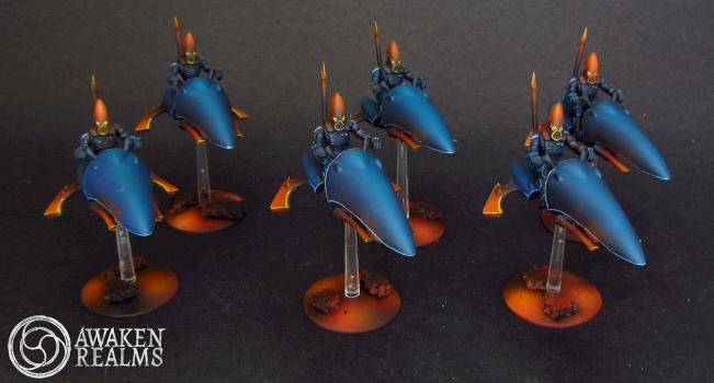 Eldar Windrider Jetbikes by Awaken Realms