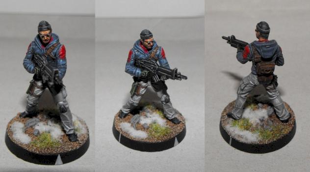 Infinity Ariadna Brigadier Jacques Bruant by bajdur