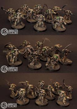 DEATH GUARD DEATHSHROUD TERMINATORS by Awaken Realms