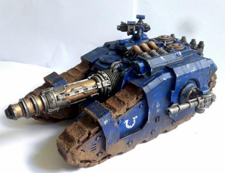 Ultramarines Sicaran Venator by chramb