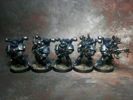 Chaos Space Marines by KeX
