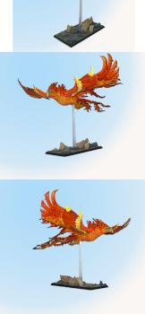 High Elves Flamespyre Phoenix by wilkzswetra