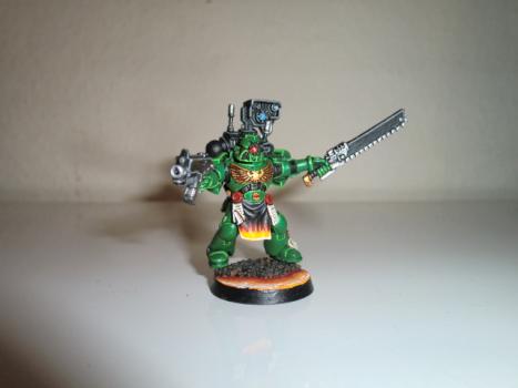 Salamanders Devastor Sargeant by The Painting Mercenary