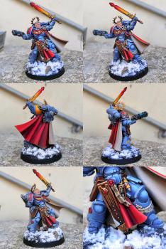 Captain Space Wolves Primaris by CerberusXt