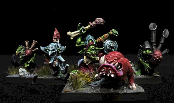 9th Age Gnasher Herd by deuteros